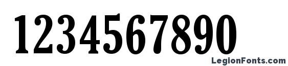 Cheltenham Bold Condensed BT Font, Number Fonts
