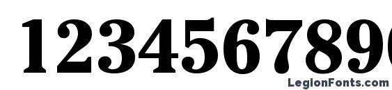 Cheltenham ITC Bold BT Font, Number Fonts