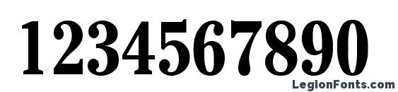 CheltenhamCnd Bold Font, Number Fonts