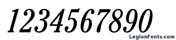 CheltenhamStd BookCondIt Font, Number Fonts