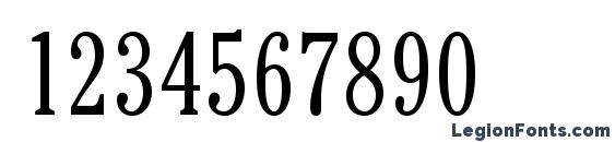 CheltenhamStd LightCond Font, Number Fonts