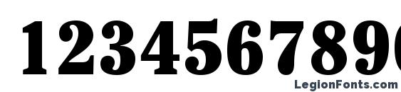 CheltenhamStd UltraCond Font, Number Fonts