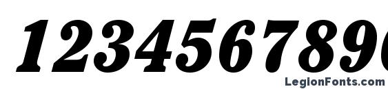 CheltenhamStd UltraCondIt Font, Number Fonts