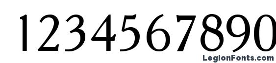 CheltyDB Normal Font, Number Fonts