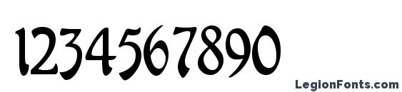 Cheshire Regular Font, Number Fonts