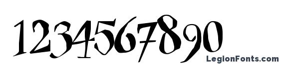 Cheshirskiy Cat Roman Font, Number Fonts