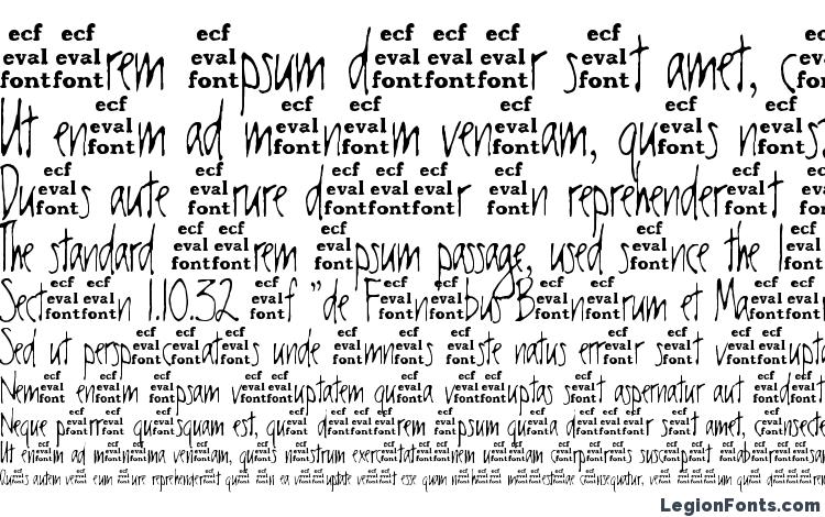 specimens chester eval font, sample chester eval font, an example of writing chester eval font, review chester eval font, preview chester eval font, chester eval font