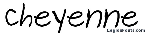 Шрифт Cheyenne Hand Bold, Шрифты для надписей