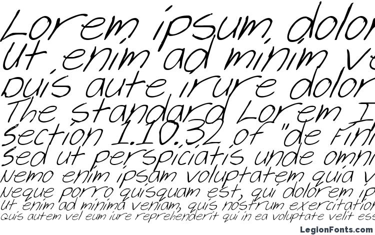specimens Cheyenne Hand Italic font, sample Cheyenne Hand Italic font, an example of writing Cheyenne Hand Italic font, review Cheyenne Hand Italic font, preview Cheyenne Hand Italic font, Cheyenne Hand Italic font