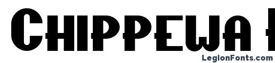 Chippewa Falls NF font, free Chippewa Falls NF font, preview Chippewa Falls NF font