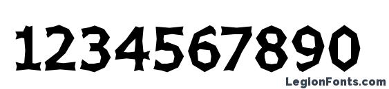 Chizz Font, Number Fonts