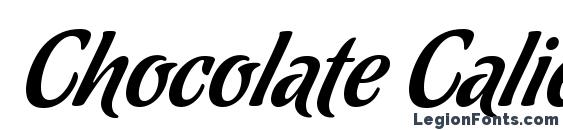 Chocolate Caliente font, free Chocolate Caliente font, preview Chocolate Caliente font
