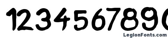Chomp Font, Number Fonts