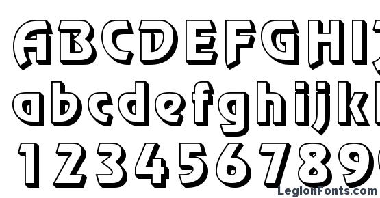 Chorus Line Shadow SSi Font Download Free / LegionFonts