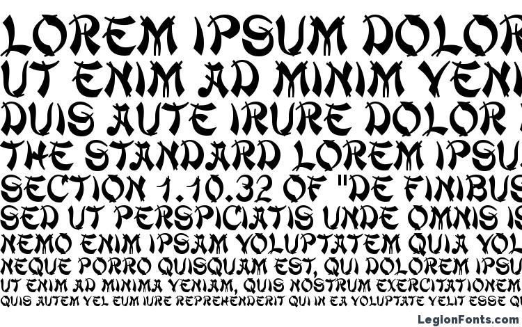 specimens ChowMein Regular font, sample ChowMein Regular font, an example of writing ChowMein Regular font, review ChowMein Regular font, preview ChowMein Regular font, ChowMein Regular font