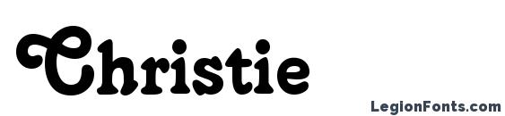 шрифт Christie, бесплатный шрифт Christie, предварительный просмотр шрифта Christie