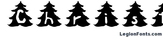 Christmas Tree Font