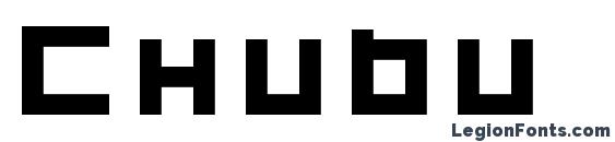 Chubu 08 normal Font, All Fonts