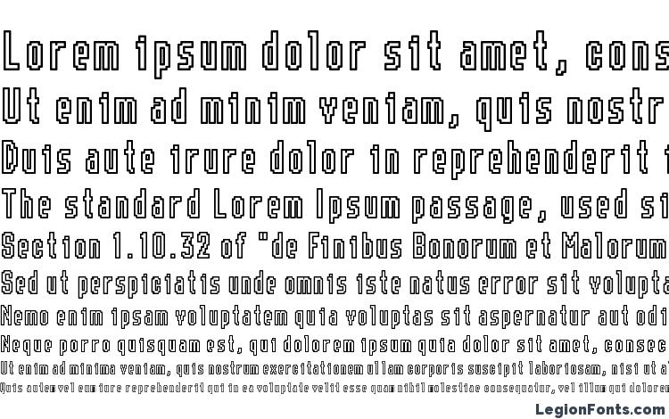 specimens chunk font, sample chunk font, an example of writing chunk font, review chunk font, preview chunk font, chunk font