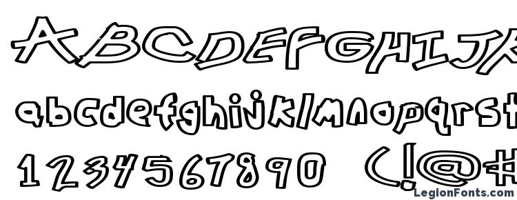 glyphs Chunkmuffin Hollow Wide font, сharacters Chunkmuffin Hollow Wide font, symbols Chunkmuffin Hollow Wide font, character map Chunkmuffin Hollow Wide font, preview Chunkmuffin Hollow Wide font, abc Chunkmuffin Hollow Wide font, Chunkmuffin Hollow Wide font