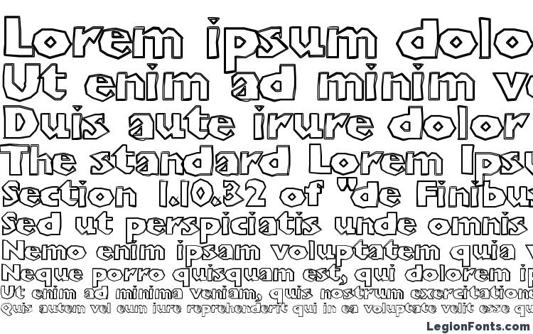 specimens ChunkoBlockoOutlineXtraHeavy font, sample ChunkoBlockoOutlineXtraHeavy font, an example of writing ChunkoBlockoOutlineXtraHeavy font, review ChunkoBlockoOutlineXtraHeavy font, preview ChunkoBlockoOutlineXtraHeavy font, ChunkoBlockoOutlineXtraHeavy font