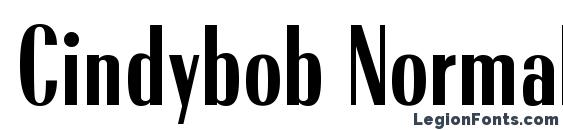 Cindybob Normal Font