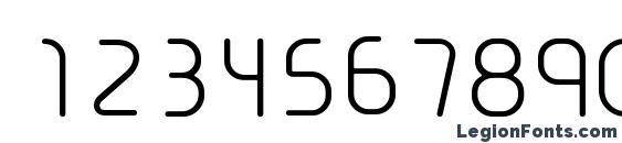 Cineplex LT Regular Small Caps Font, Number Fonts