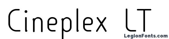 Cineplex LT Regular Font