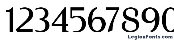 Cipher Font, Number Fonts