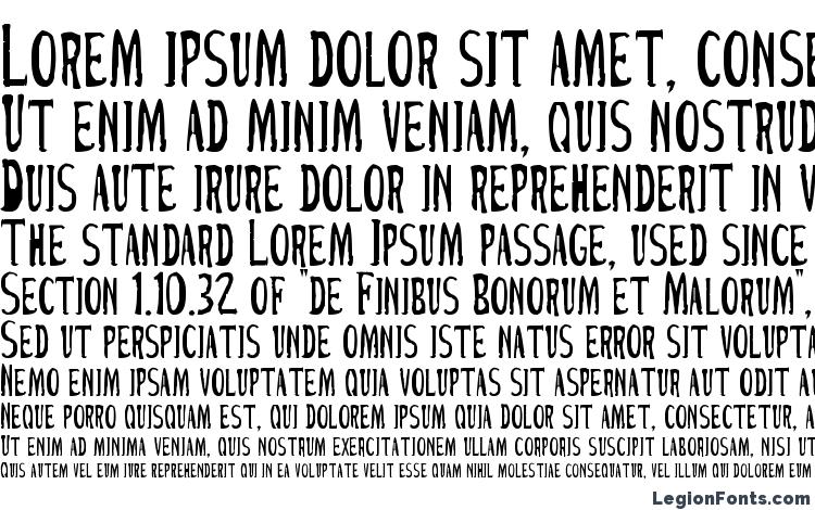 specimens Cirque du freak font, sample Cirque du freak font, an example of writing Cirque du freak font, review Cirque du freak font, preview Cirque du freak font, Cirque du freak font