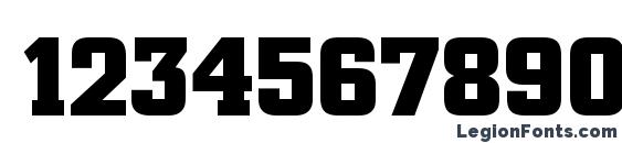 CityDBol Font, Number Fonts