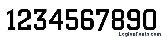 CityDEEMed Font, Number Fonts