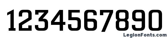 CityDMed Font, Number Fonts