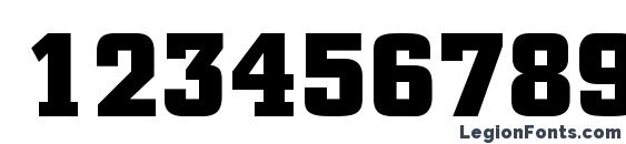 Cityno 2 Font, Number Fonts