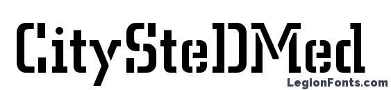 CitySteDMed Font