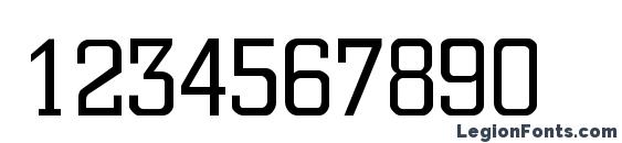 Civic Regular Font, Number Fonts