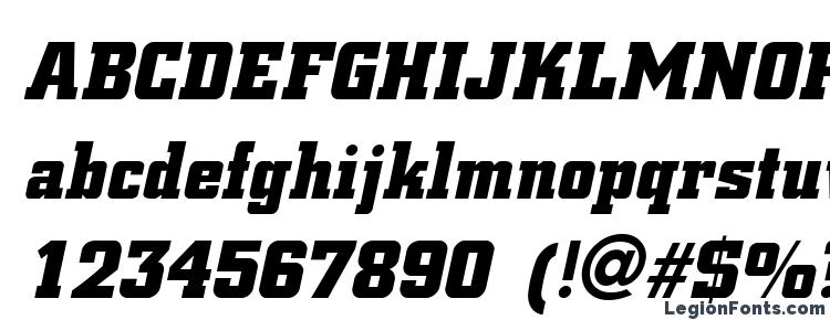 glyphs CivicBlack Italic font, сharacters CivicBlack Italic font, symbols CivicBlack Italic font, character map CivicBlack Italic font, preview CivicBlack Italic font, abc CivicBlack Italic font, CivicBlack Italic font
