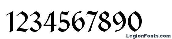 ClairvauxLTStd Font, Number Fonts