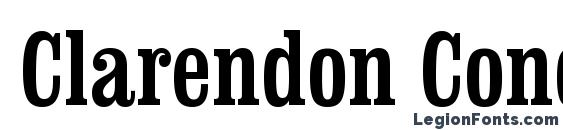 Clarendon Condensed BT font, free Clarendon Condensed BT font, preview Clarendon Condensed BT font