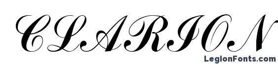 CLARION Regular font, free CLARION Regular font, preview CLARION Regular font