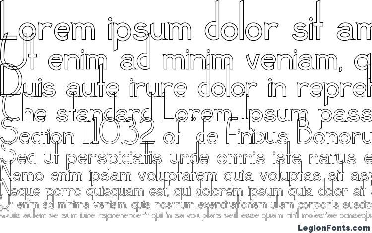 specimens Claritty Outline font, sample Claritty Outline font, an example of writing Claritty Outline font, review Claritty Outline font, preview Claritty Outline font, Claritty Outline font