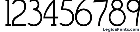 Claritty Font, Number Fonts