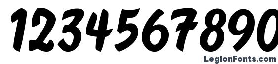 Clasico Font, Number Fonts