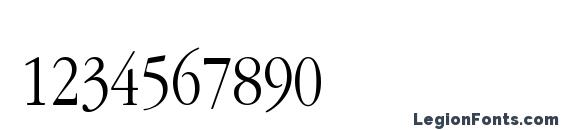 Classic Font, Number Fonts