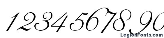 Classica Two Font, Number Fonts