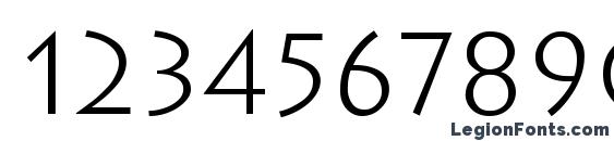 Classica Font, Number Fonts