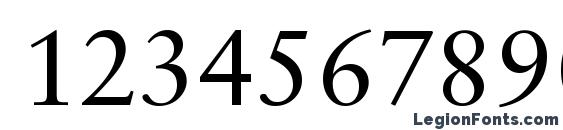 Classical Garamond BT Font, Number Fonts