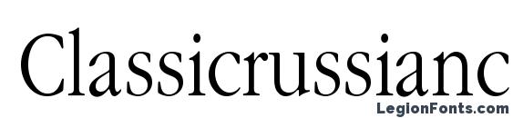 Classicrussianc font, free Classicrussianc font, preview Classicrussianc font