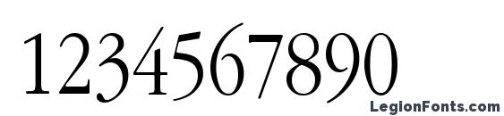 Classpla Font, Number Fonts