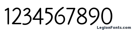Claude Sans Plain Font, Number Fonts